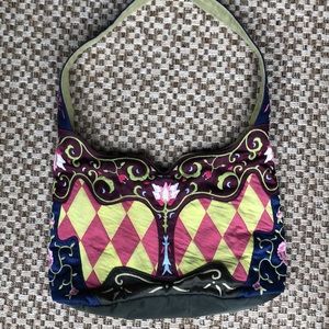 Vintage Embroidered Floral Boho Bag